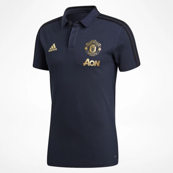 Polo Manchester United 2018-19 Bleu